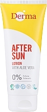 Düfte, Parfümerie und Kosmetik After Sun Körperlotion mit Aloe Vera - Derma After Sun Lotion Med Aloe Vera