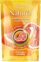 Düfte, Parfümerie und Kosmetik Flüssige Handseife mit Grapefruit - Joanna Naturia Body Grapefruit Liquid Soap (Nachfüller)