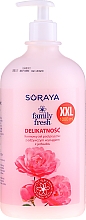 Düfte, Parfümerie und Kosmetik Creme-Duschgel mit pflegendem Seidenextrakt - Soraya Family Fresh Cream Shower Gel