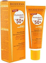 Düfte, Parfümerie und Kosmetik Sonnenschutzfluid für normale, ölige und Mischhaut SPF 50+ - Bioderma MAX Aquafluid SPF 50+ 