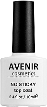 Gel-Nagellack keine klebrige Schicht - Avenir Cosmetics No Stiky Top Coat — Bild N2