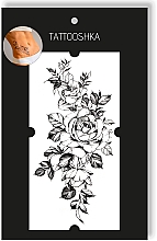 Abwaschbares Tattoo Rosenaquarell RX-904 - Tattooshka — Bild N2