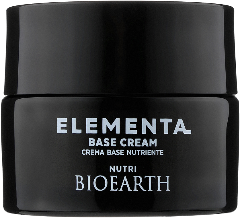 Pflegende Gesichtscreme mit Sheabutter - Bioearth Elementa Base Cream Nutri — Bild N1