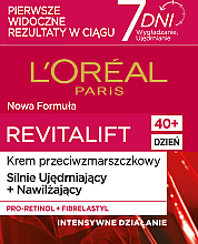 Anti-Falten Tagescreme mit Elastin - L'Oreal Paris Revitalift Anti-Wrinkle + Strongly Firming Day Cream — Bild N7