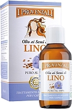 Düfte, Parfümerie und Kosmetik Leinöl für Haare - I Provenzali Pure Linseed Oil