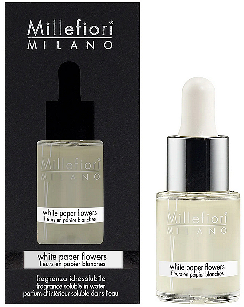 Konzentrat für Aromalampe - Millefiori Milano White Paper Flowers Fragrance Oil — Bild N1