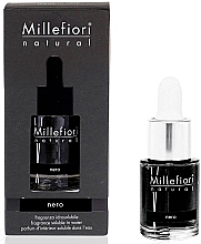 Düfte, Parfümerie und Kosmetik Konzentrat für Aromalampe - Millefiori Milano Natural Fragrance Hydrosoluble Nero