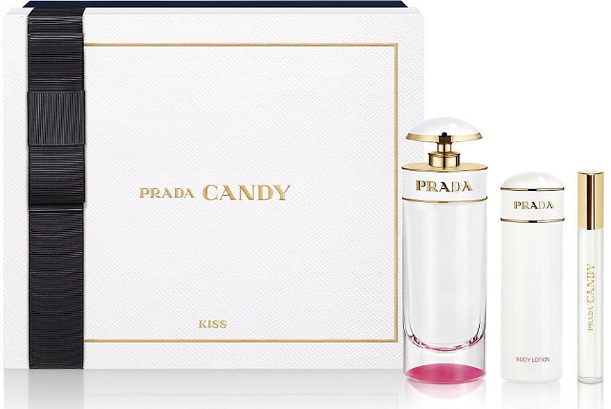 Prada Candy Kiss - Duftset (Eau de Parfum 80ml + Körperlotion 75ml + Eau de Parfum (mini) 10ml)