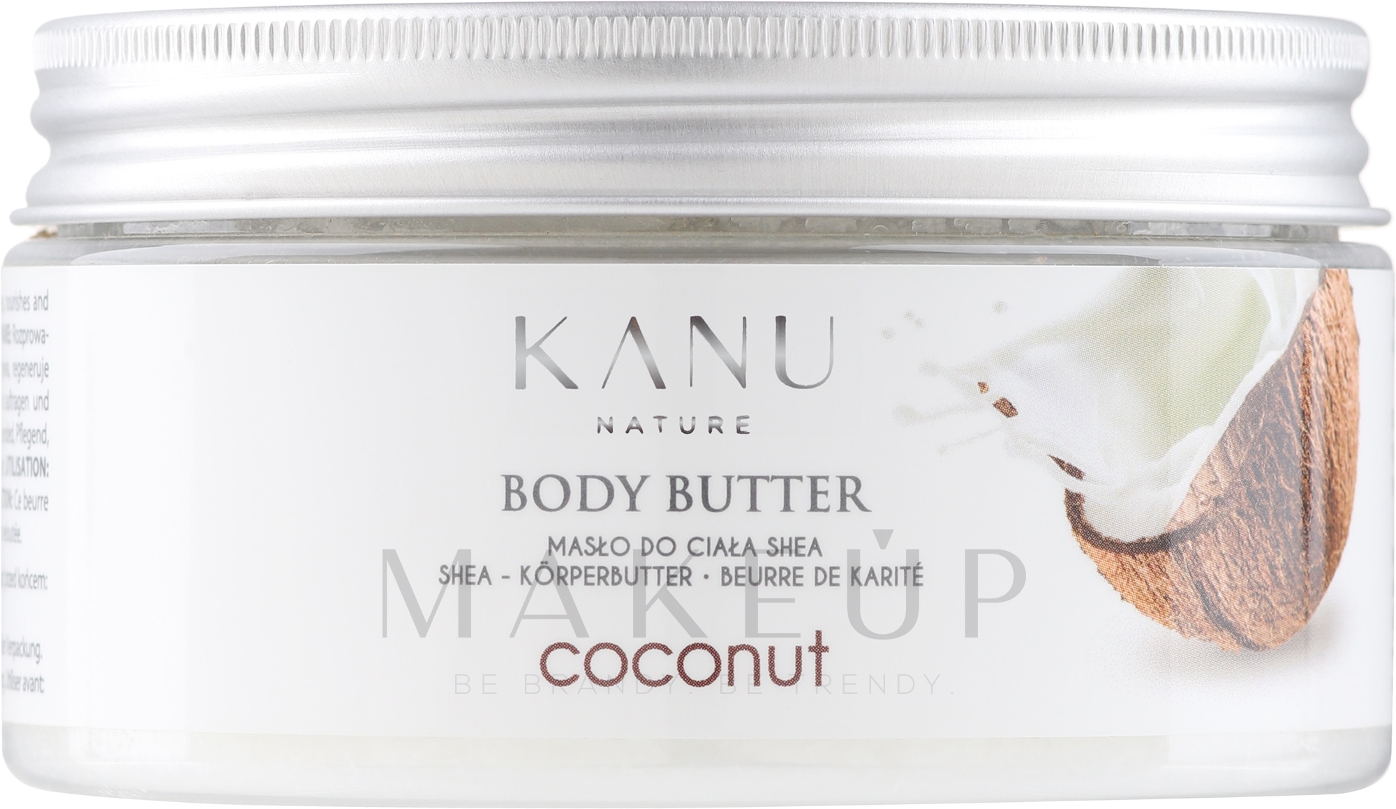 Pflegende Körperbutter mit Kokos - Kanu Nature Coconut Body Butter — Bild 190 g