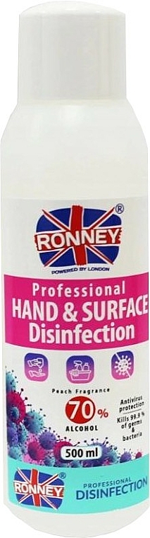 Antibakterielles Händedesinfektionsmittel - Ronney Professional Hand & Surface Disinfection — Bild N1