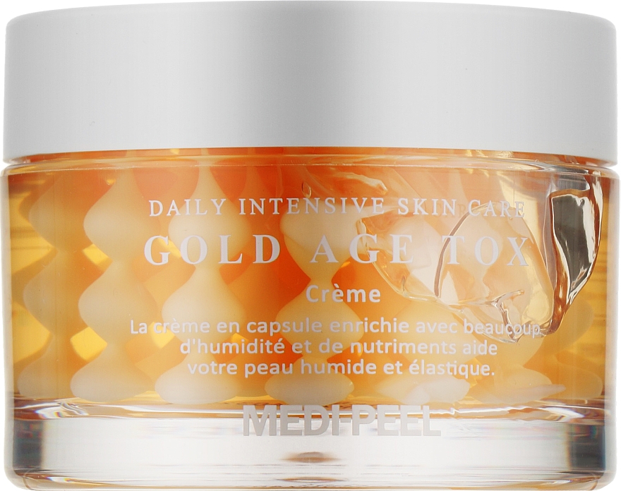 Anti-Aging Kapselcreme mit Goldseidenraupen-Extrakt - Medi Peel Gold Age Tox Cream — Bild N1
