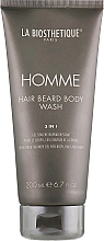 Erfrischendes Duschgel für Körper, Haar und Bart - La Biosthetique Homme Hair Beard Body Wash — Bild N2