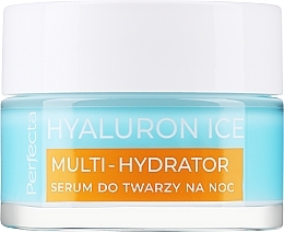 Düfte, Parfümerie und Kosmetik Nachtserum für das Gesicht - Perfecta Hyaluron Ice Multi-hydrator Serum