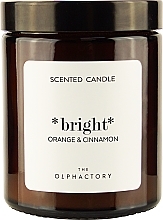 Düfte, Parfümerie und Kosmetik Duftkerze im Glas - Ambientair The Olphactory Bright Orange & Cinnamon Scented Candle