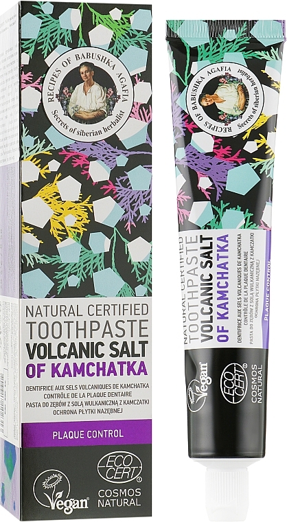 Vegane Zahncreme mit Vulkansalz aus Kamtschatka - Rezepte der Oma Agafja