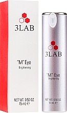 Aufhellende Augencreme - 3Lab M Eye Brightening Cream — Bild N1