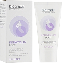 Peeling-Fußcreme mit 25% Urea - Biotrade Keratolin Foot Exfoliating Heel Cream — Bild N2