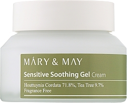 Beruhigendes Creme-Gel für Problemhaut - Mary & May Sensitive Soothing Gel — Bild N1