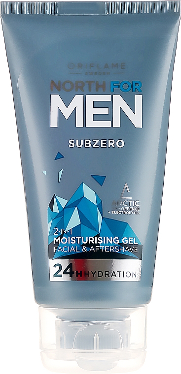 Feuchtigkeitsspendendes After Shave Gel - Oriflame Subzero North For Men Aftershave Balm — Bild N1