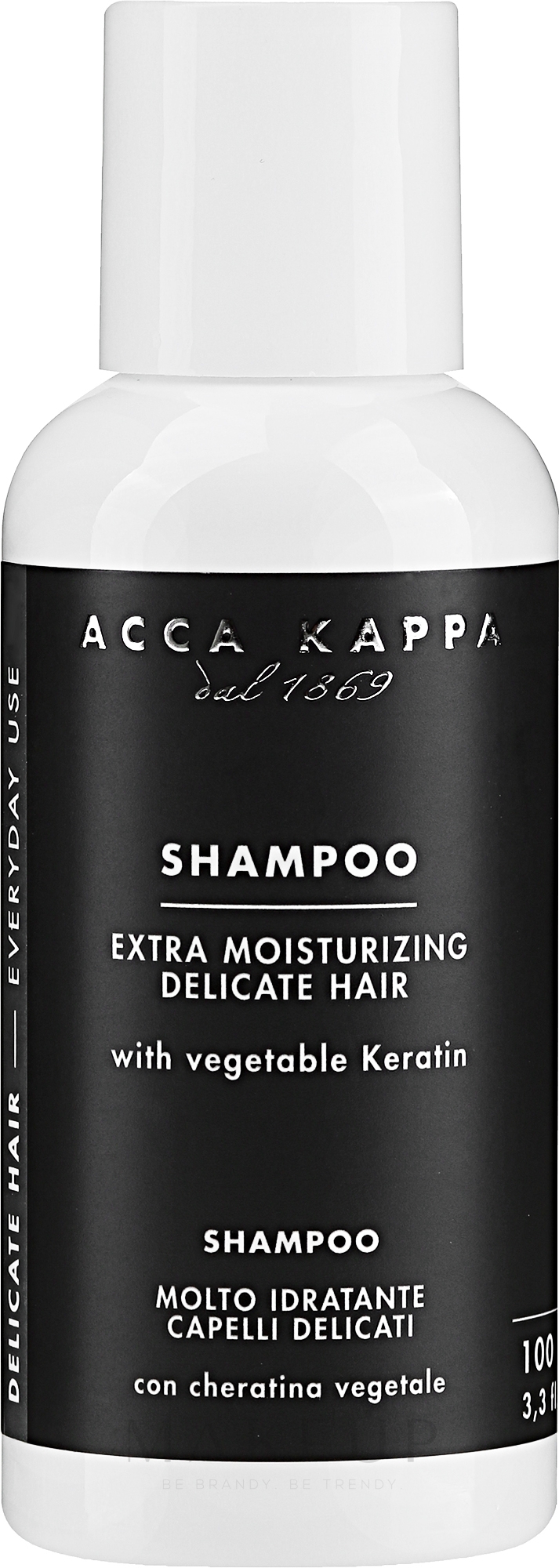 Haarshampoo Travel - Acca Kappa White Moss Shampoo — Bild 100 ml