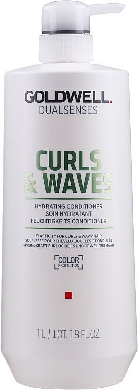 Feuchtigkeitsspendende Haarspülung für lockiges und welliges Haar - Goldwell Dualsenses Curls & Waves Conditioner — Bild N3