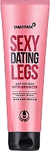 Pflegende Anti-Cellulite Bräunungslotion - Tannymaxx Sexy Dating Legs With Bronzer Anti-Celulite Very Dark Tanning + Bronzer — Bild N1