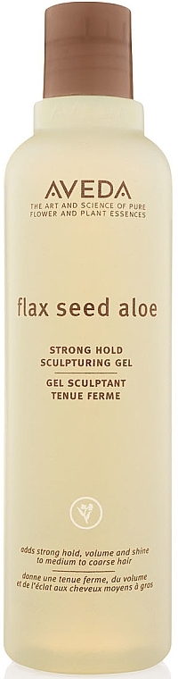 Styling-Gel mit Leinsamen für starken Halt - Aveda Flax Seed Aloe Sculpturing Gel — Bild N1