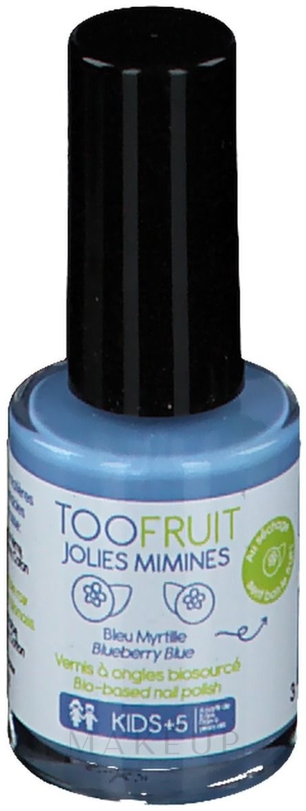 Nagellack - Toofruit Jolies Mimines — Bild Blueberry Blue