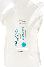 Düfte, Parfümerie und Kosmetik Balancierendes Shampoo für jeden Hauttyp - jNOWA Professional Balance Shampoo (Doypack)