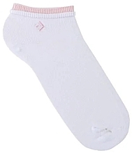 Düfte, Parfümerie und Kosmetik Socken weiß mit rosa Einsatz - Moraj