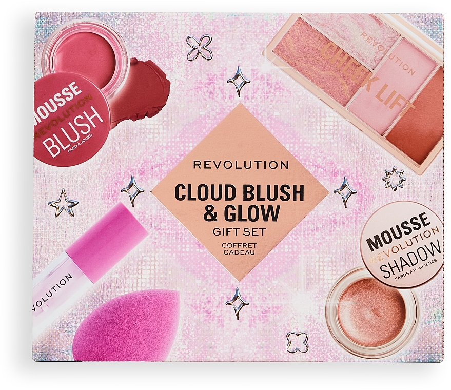 Make-up Set 6-tlg. -  Makeup Revolution Cloud Blush And Glow Highlight Gift Set  — Bild N2