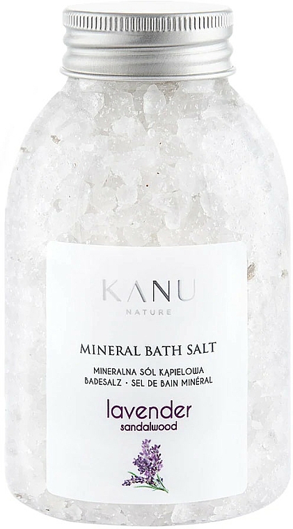 Mineral Badesalz Lavendel - Kanu Nature Lavender Mineral Bath Salt — Bild N1