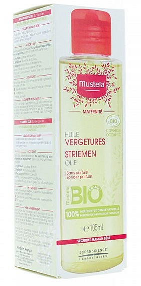 Parfümfreies Körperöl gegen Dehnungsstreifen - Mustela Maternity Stretch Marks Oil Fragrance-Free — Bild N2
