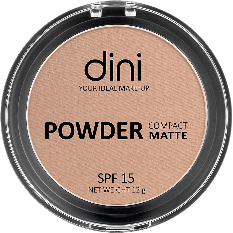 Kompaktpuder - Dini Powder Compact Matte SPF15 — Bild N1
