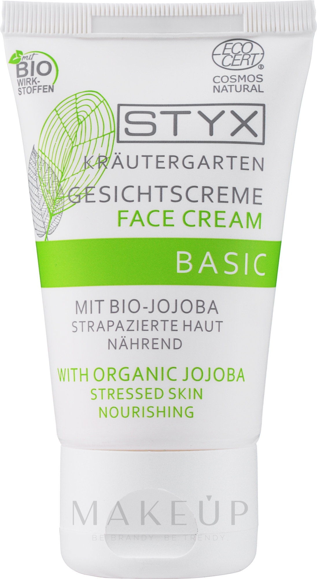 Intensiv nährende und feuchtigkeitsspendende Gesichtscreme mit Bio Jojobaöl und Aloe Vera für trockene und strapazierte Haut - Styx Naturcosmetic Jojoba Creme — Foto 30 ml
