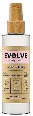 Evolve Peony & Musk - Parfümiertes Körperspray — Bild N1