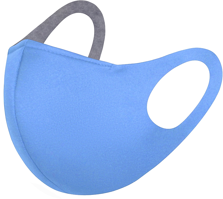 Wiederverwendbare Mundschutzmaske XS-size blau - MAKEUP — Bild N1