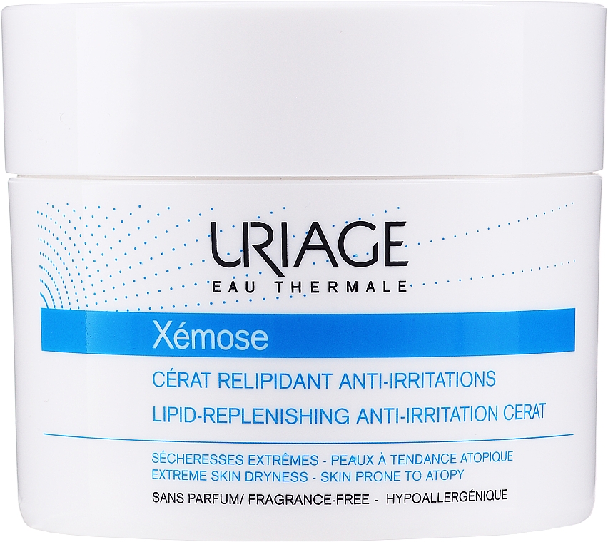 Beruhigende Feuchtigkeitscreme für sehr trockene und atopische Haut - Uriage Xémose Lipid-Replenishing Anti-Irritation Cerat