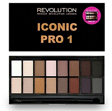 Lidschattenpalette - Makeup Revolution Salvation Eyeshadow Palette Iconic Pro 1 — Bild N1