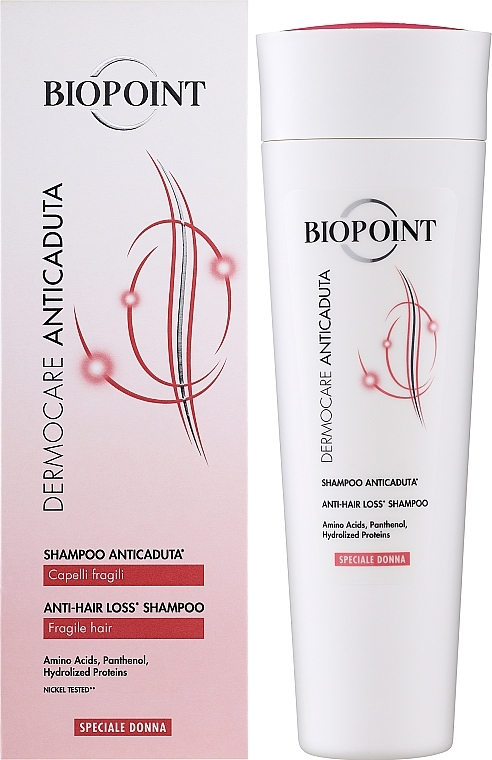 Shampoo gegen Haarausfall für Frauen - Biopoint Shampoo Anticaduta Donna — Bild N2
