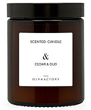 Düfte, Parfümerie und Kosmetik Duftkerze im Glas - Ambientair The Olphactory Cedar & Oud Scented Candle