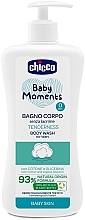 Düfte, Parfümerie und Kosmetik Sanftes Badegel - Chicco Baby Moments Tenderness Body Wash