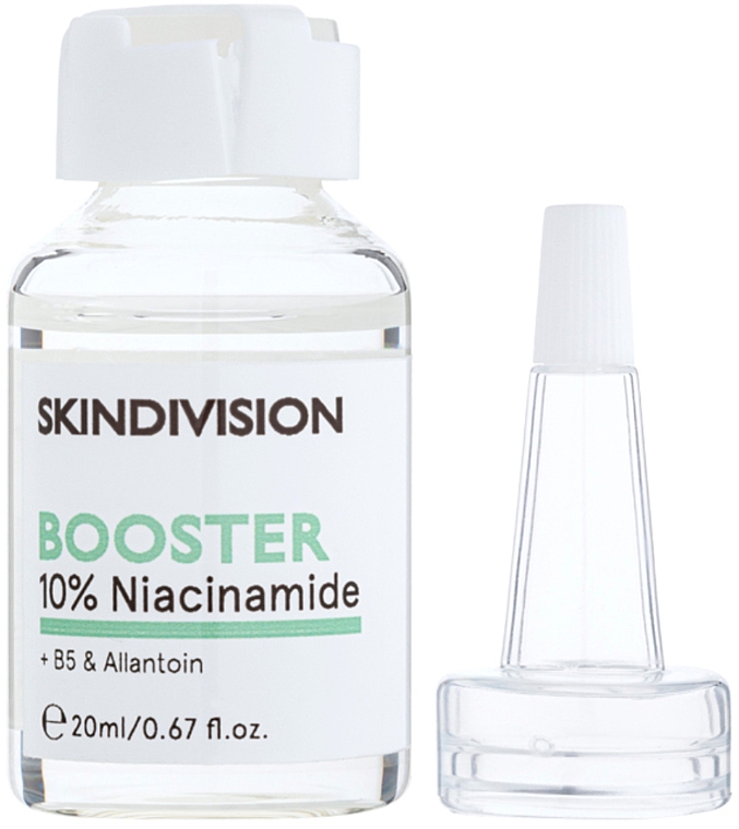 Gesichtsbooster mit 10% Niacinamid, Vitamin B5 und Allantoin - SkinDivision 10% Niacinamide Booster