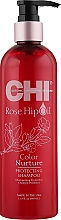 Shampoo mit Hagebuttenöl und Keratin - CHI Rose Hip Oil Shampoo — Bild N3