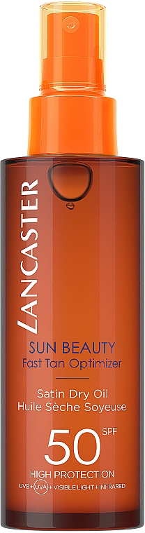 Bräunungsöl SPF 50 - Lancaster Sun Beauty Dry Oil Fast Tan SPF50 — Bild N1