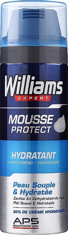 Feuchtigkeitsspendender Rasierschaum - William Expert Protect Hydratant Shaving Foam — Bild N1