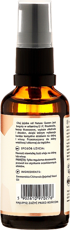 Kosmetiköl "Jojoba" - Nature Queen Jojoba Oil — Bild N4