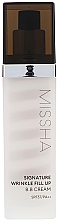 Anti-Falten aufhellende BB Creme mit LSF 37 - Missha Signature Wrinkle Fill Up BB Cream — Bild N2