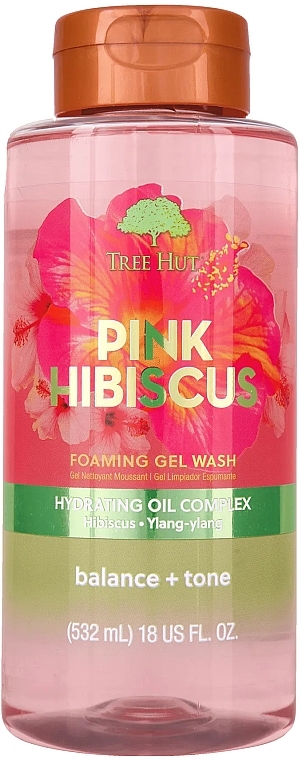 Duschgel - Tree Hut Pink Hibiscus Foaming Gel Wash — Bild N1