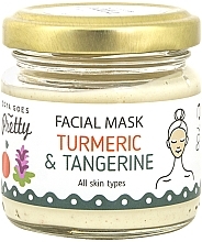 Gesichtsmaske mit Kurkuma und Mandarine - Zoya Goes Turmeric & Tangerine Facial Mask — Bild N1